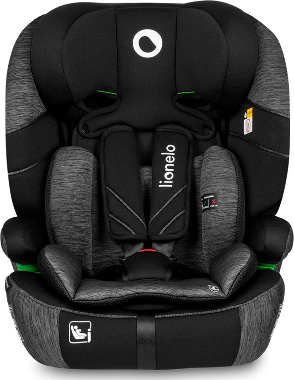 Автокрісло Lionelo Levi One i-Size Black Grey